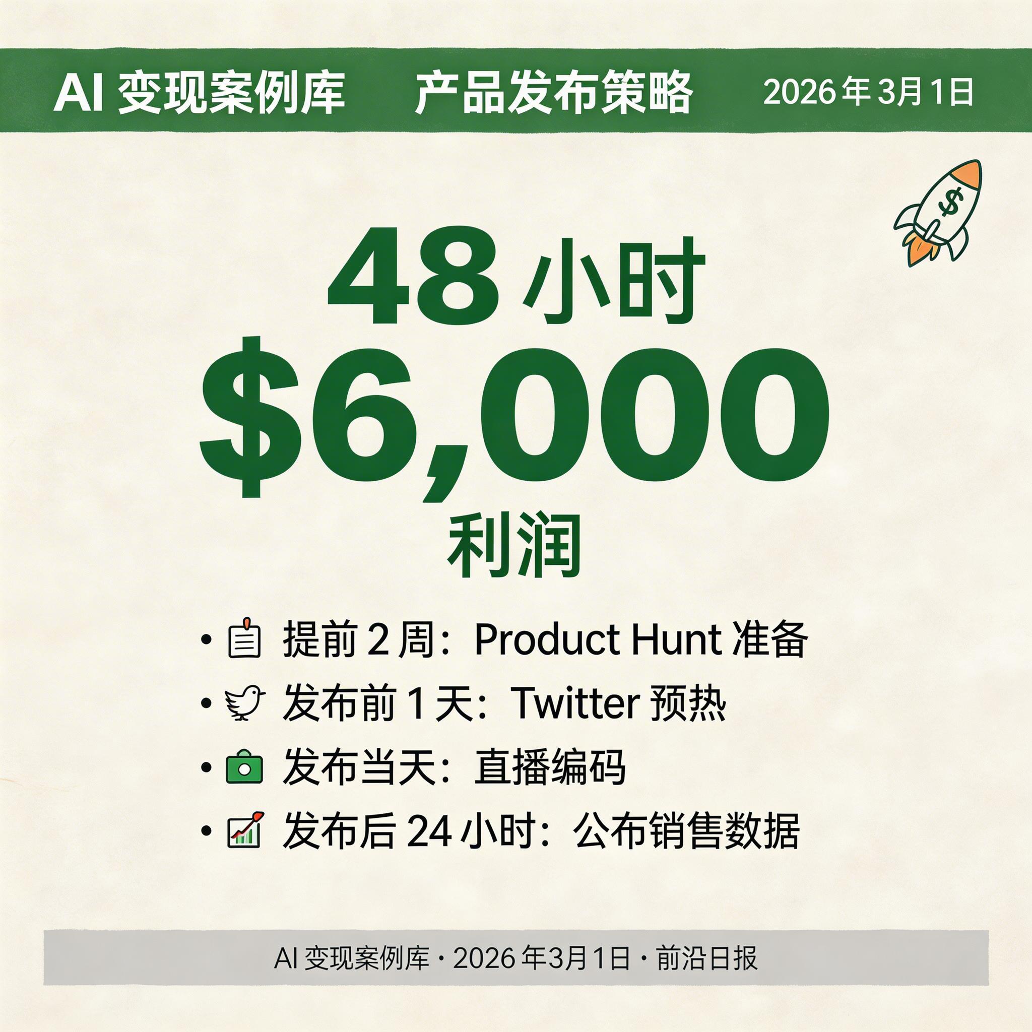 产品发布策略时间线