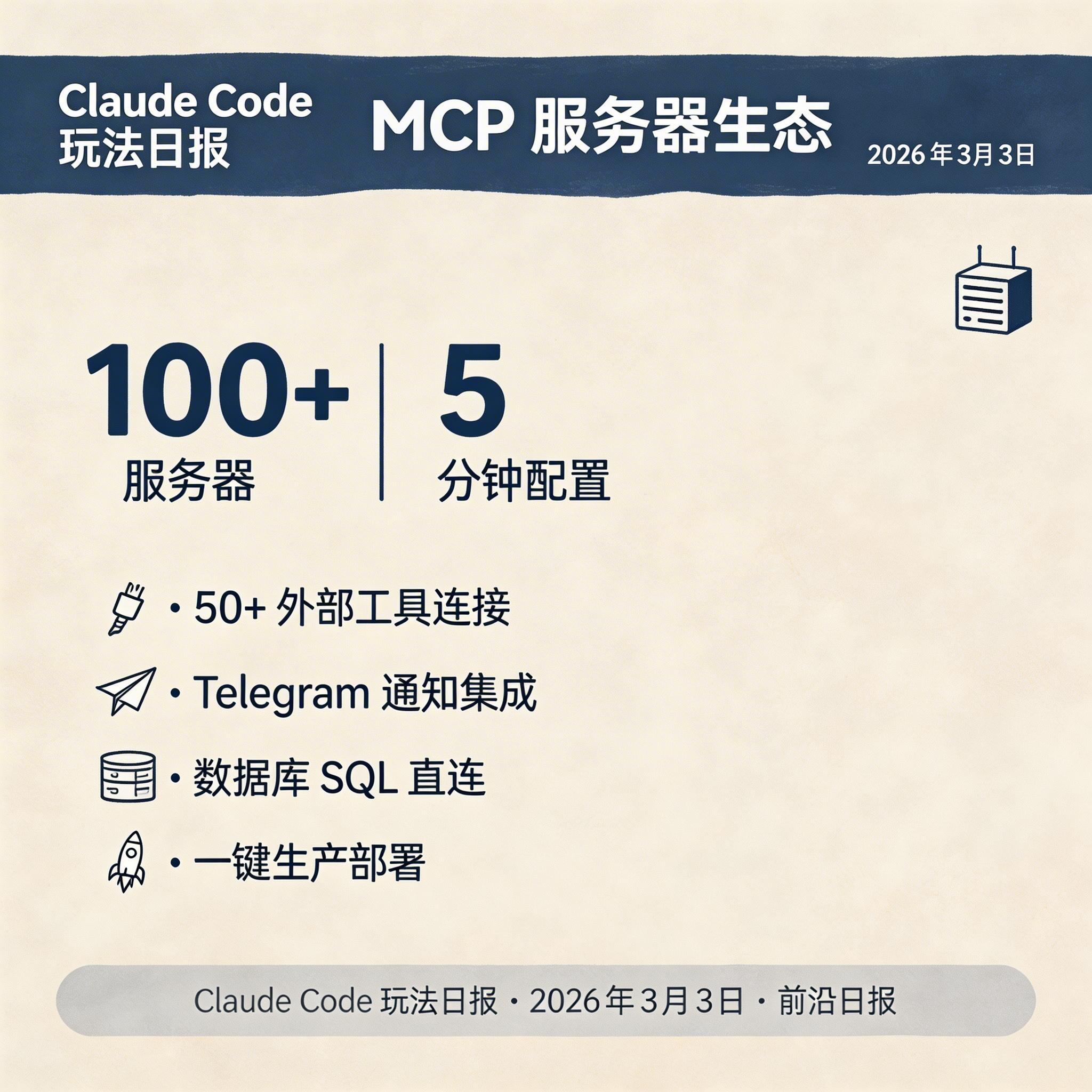 MCP 服务器生态