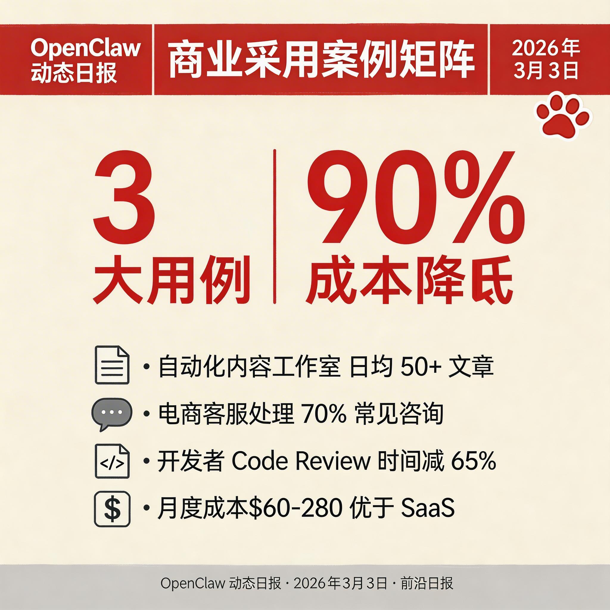 商业采用案例矩阵