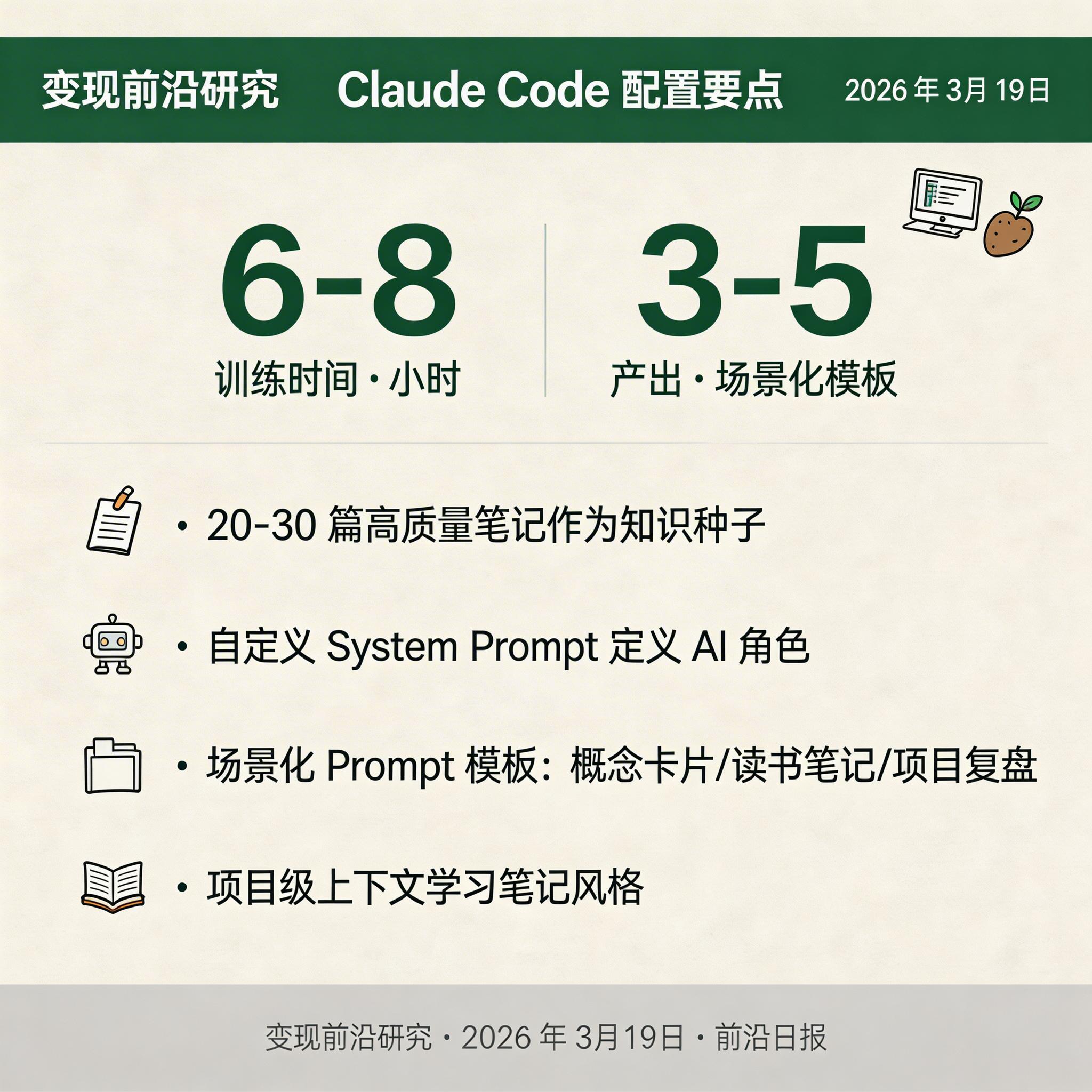 Claude Code 配置界面