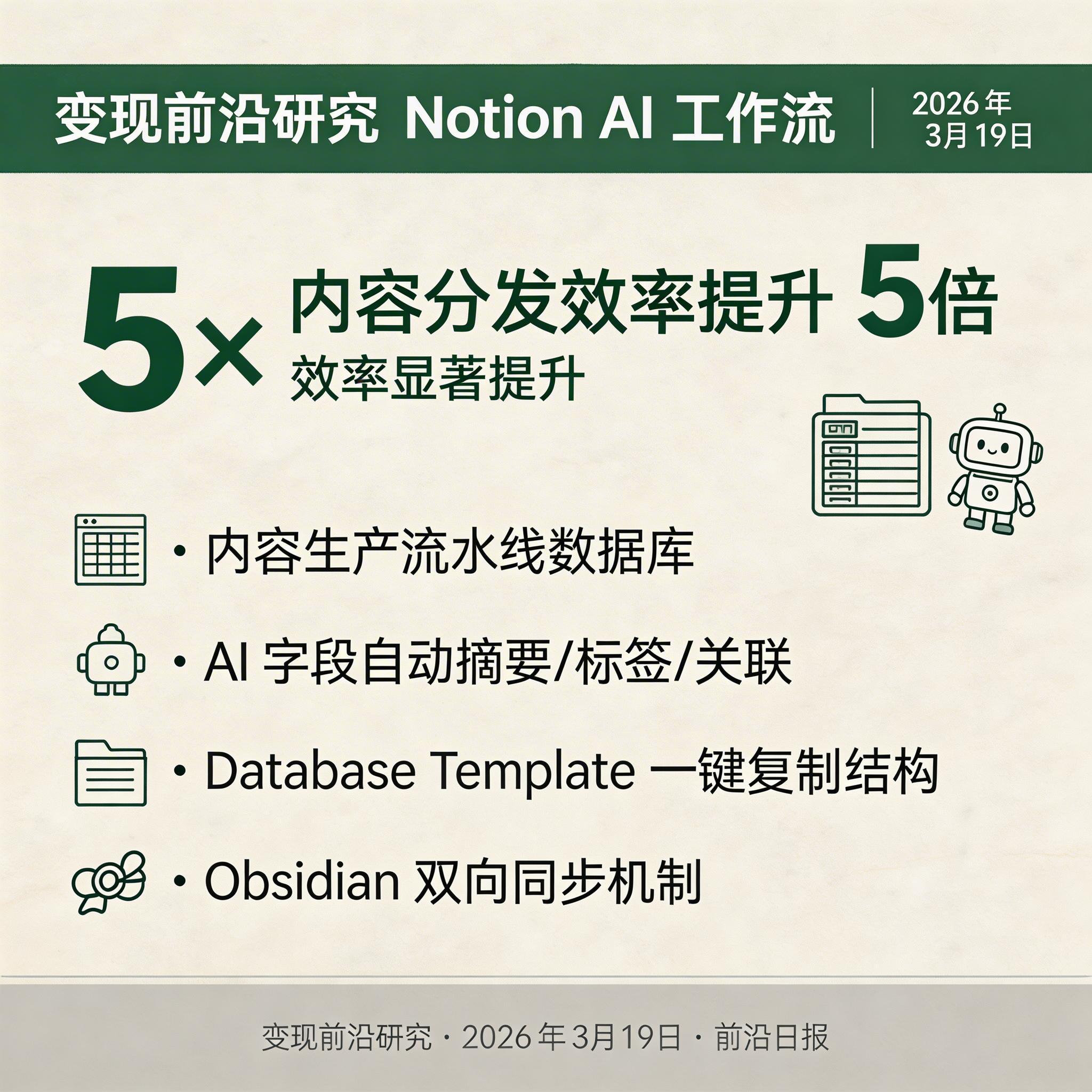 Notion AI 工作流配置