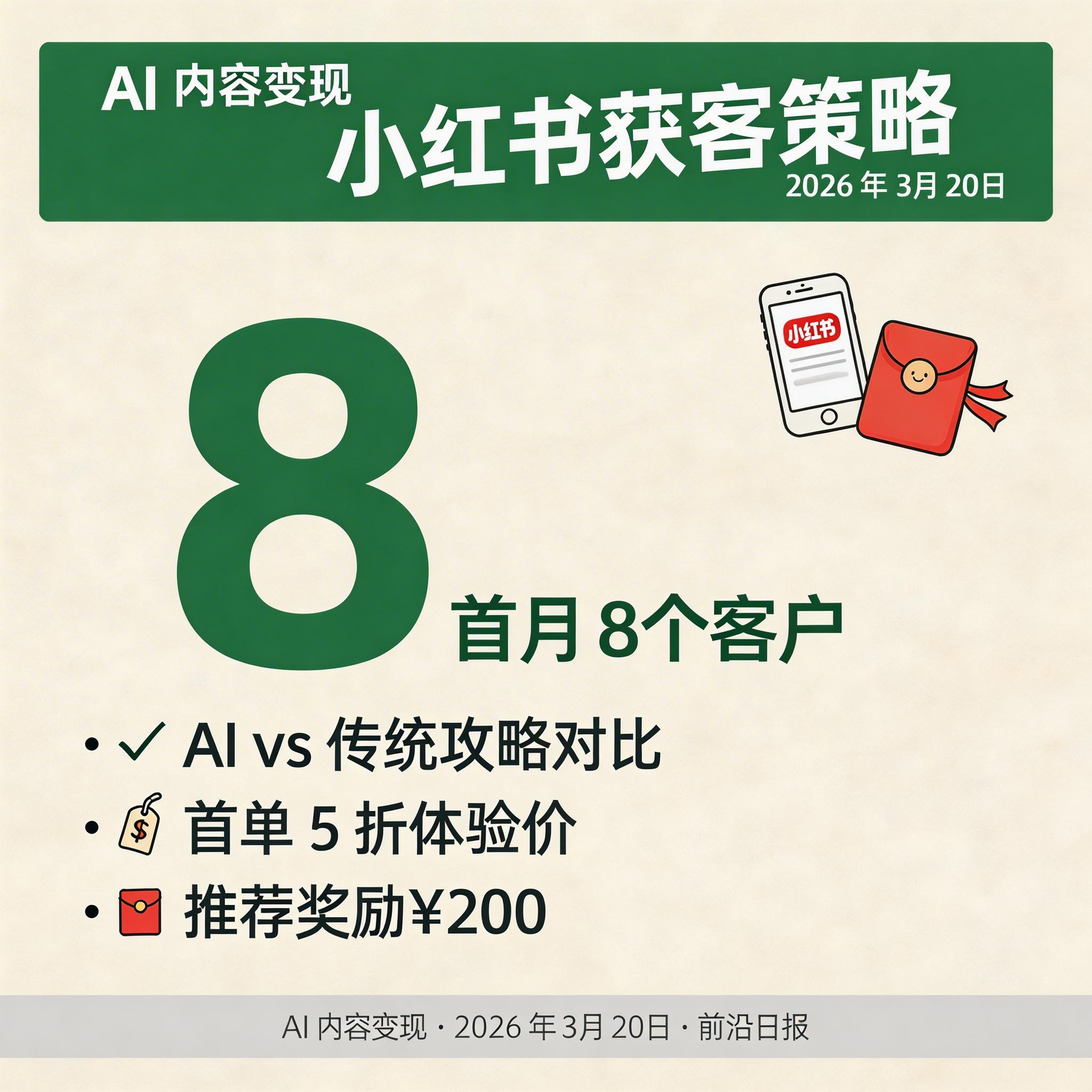 小红书笔记截图：标题「我用 AI 做了日本 7 天行程，省了 3 天做攻略时间」，配图对比传统 Excel 表格和 AI 生成的精美行程
