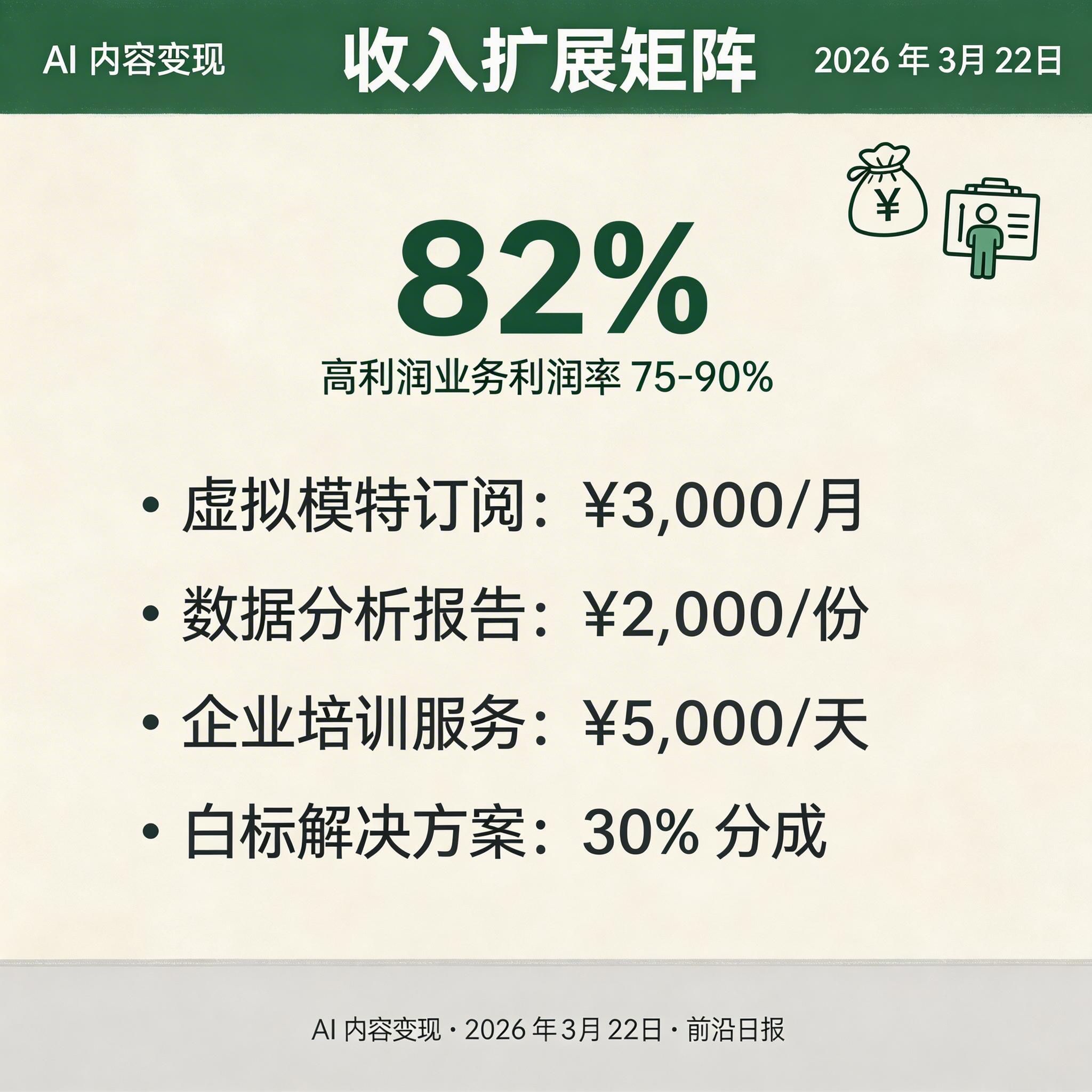 收入扩展矩阵与利润率对比