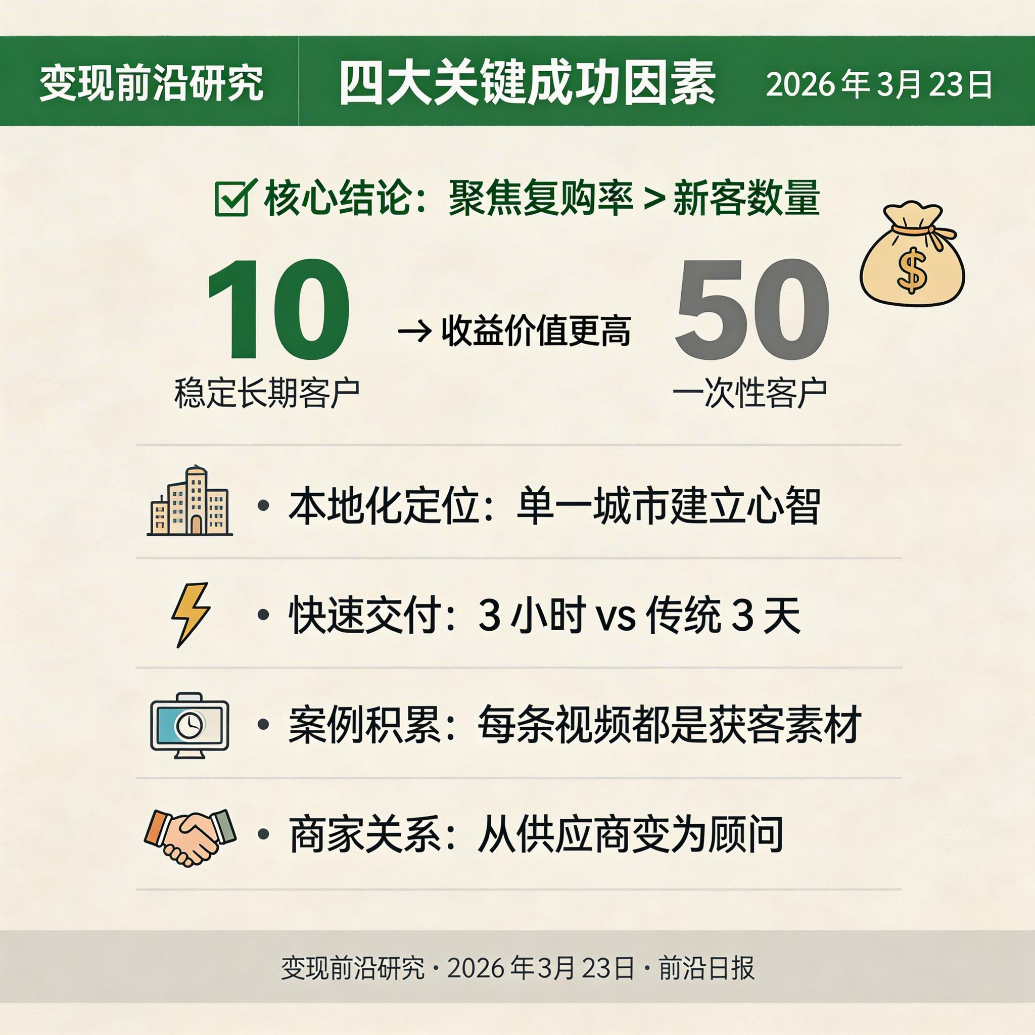 成功因素可视化模型