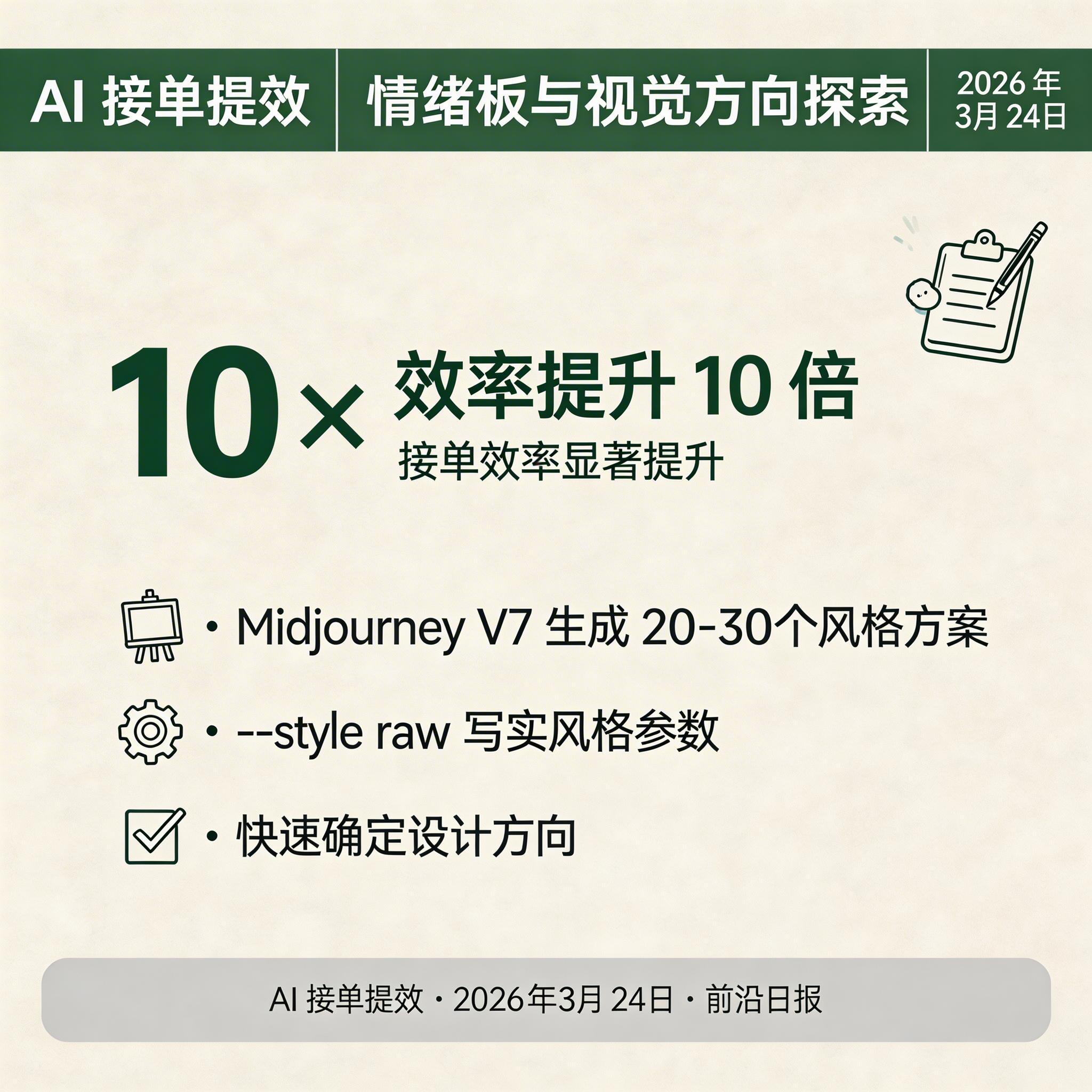 Midjourney V7 生成的多组 UI 风格情绪板