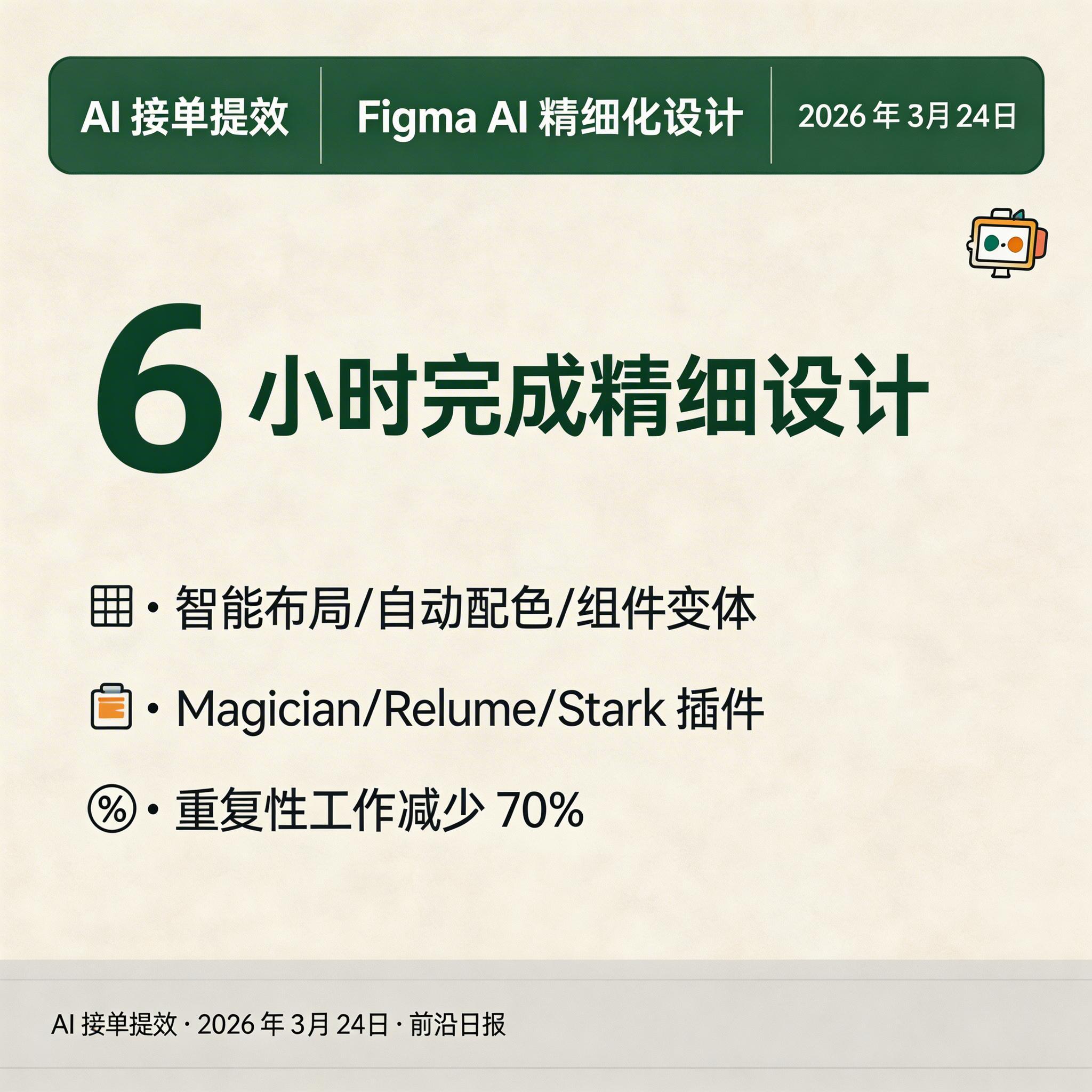 Figma AI 精细化设计工作流