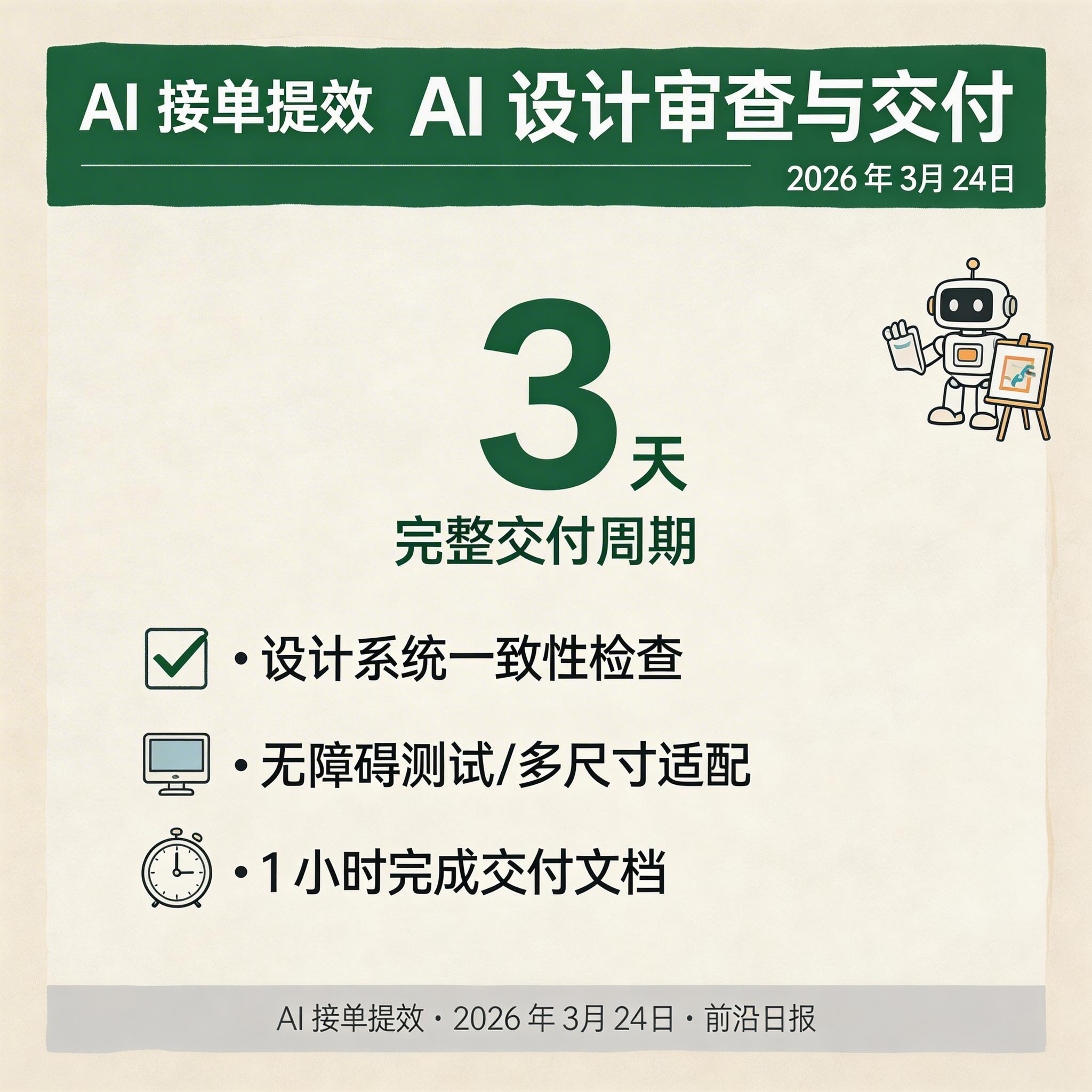AI 设计审查与交付清单